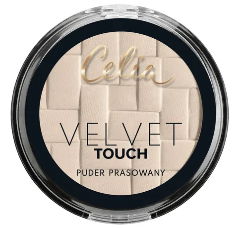 CELIA Velvet Touch Puder prasowany nr 101 Transparent Beige