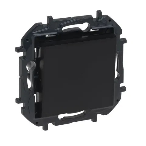 NILOE STEP Przycisk pojedynczy 6A 250V moduł, czarny; 863509 LEGRAND
