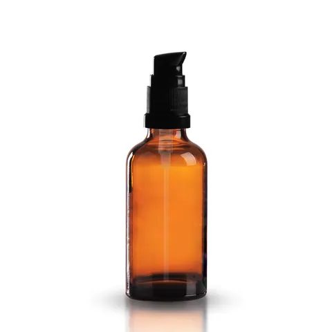 Brązowa butelka z atomizerem, 100ml