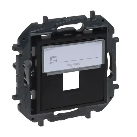 NILOE STEP Adapter Keystone moduł, czarny; 863587B LEGRAND