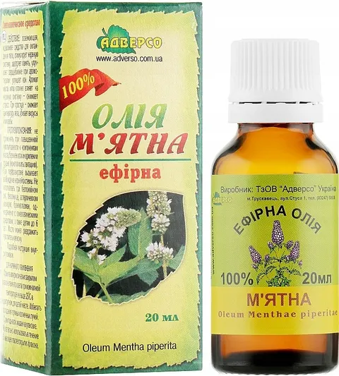 Olejek Eteryczny Miętowy, Adverso, 20ml
