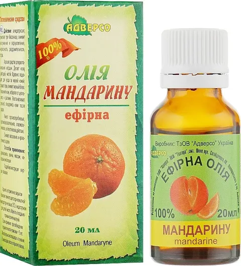 Olejek Mandarynkowy (Mandarynka), 100% Naturalny, Adverso, 20ml