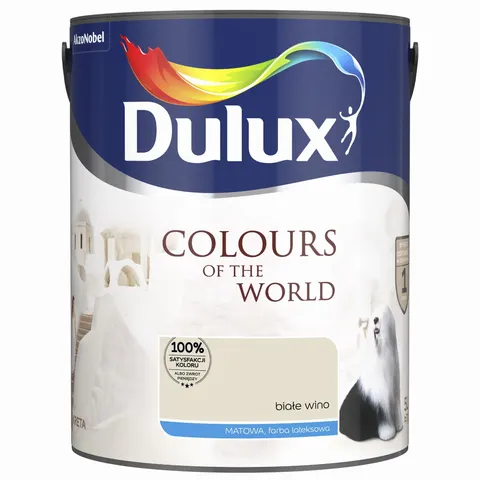 DULUX Kolory Świata Białe Wino 5L