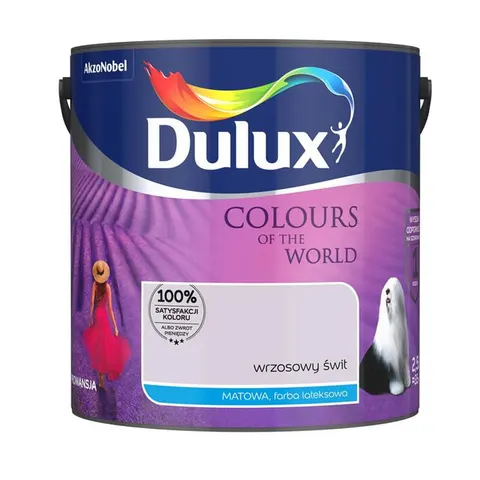 DULUX Kolory Świata Wrzosowy Świt 2,5L