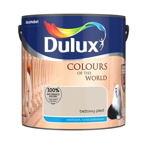 DULUX Kolory Świata Beżowy Pled 2,5L