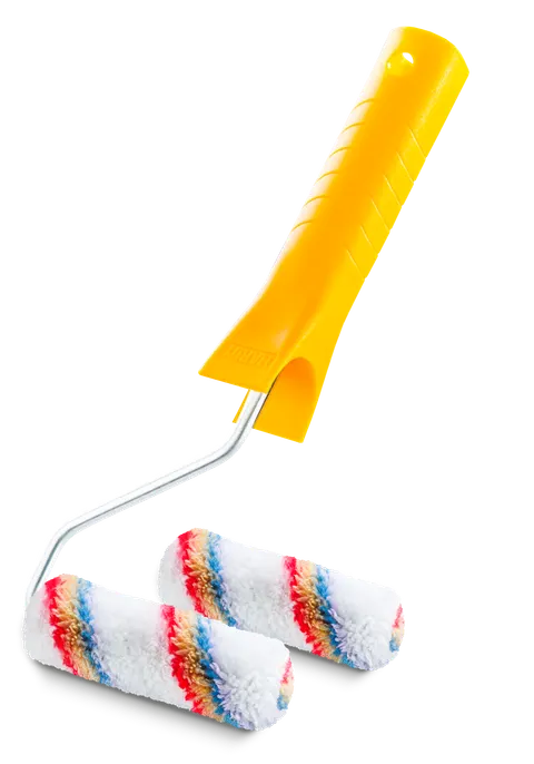 KAEM Wałek Elitakolor 2x10cm rączka żółta