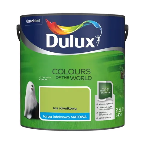 DULUX KOLORY ŚWIATA LAS RÓWNIKOWY 2,5L