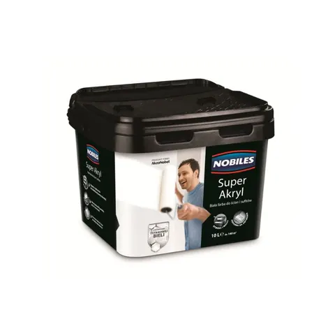 NOBILES Super Akryl Biały 10L
