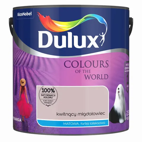 DULUX Kolory Świata Kwitnący Migdałowiec 2,5L
