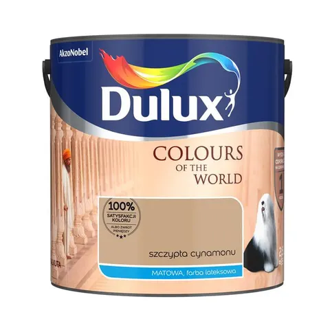 DULUX KOLORY ŚWIATA SZCZYPTA CYNAMONU 2,5L