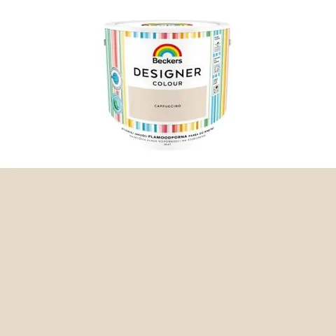 Farba lateksowa Beckers Designer Colour CAPPUCCINO 2,5L