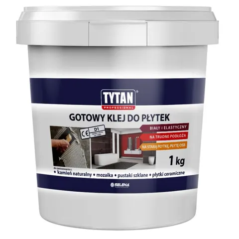 Tytan Gotowy klej do płytek 1KG