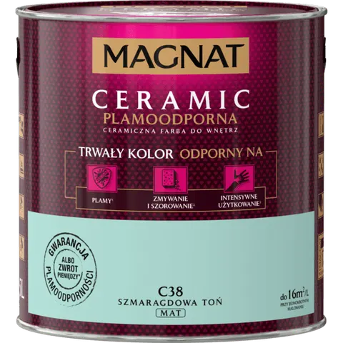 MAGNAT Ceramic C38 Szmaragdowa Toń 2,5L