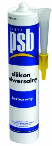 PSB Silikon uniwersalny bezbarwny 300 ml