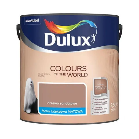 DULUX Kolory Świata Drzewo Sandałowe 2,5L