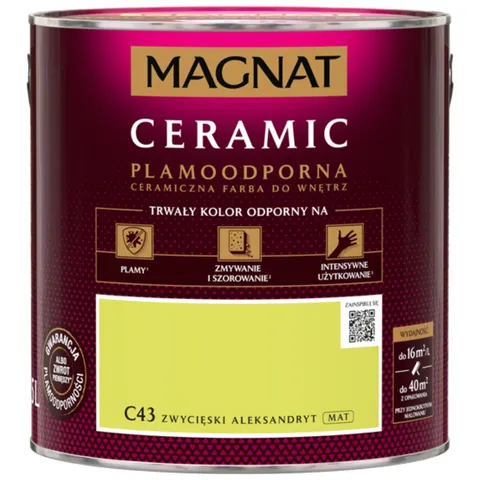 MAGNAT Ceramic C43 Zwycięski Aleksandryt 2,5L