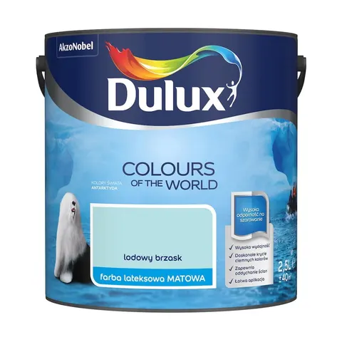 DULUX Kolory Świata Lodowy Brzask 2,5L
