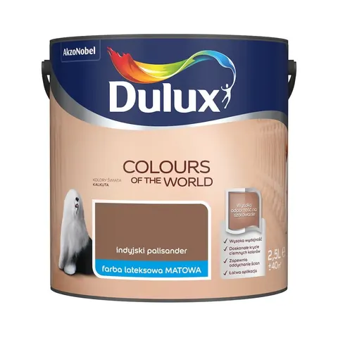 DULUX KOLORY ŚWIATA INDYJSKI PALISANDER 2,5L