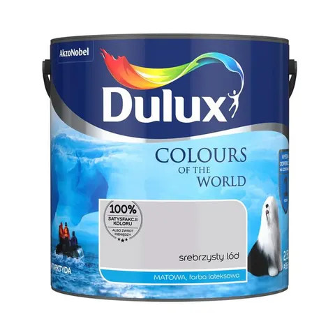 DULUX Kolory Świata Srebrzysty Lód 2,5L