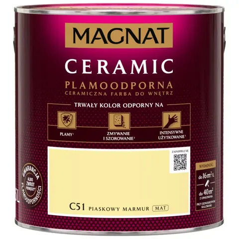 MAGNAT Ceramic C51 Piaskowy Marmur 2,5L