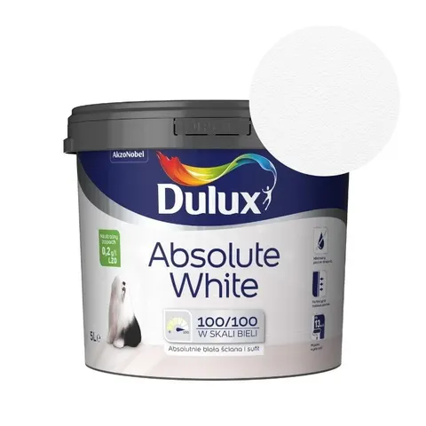 DULUX Absolute White 5L