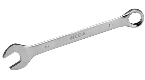 MEGA Klucz oczkowo-płaski CV 7 mm