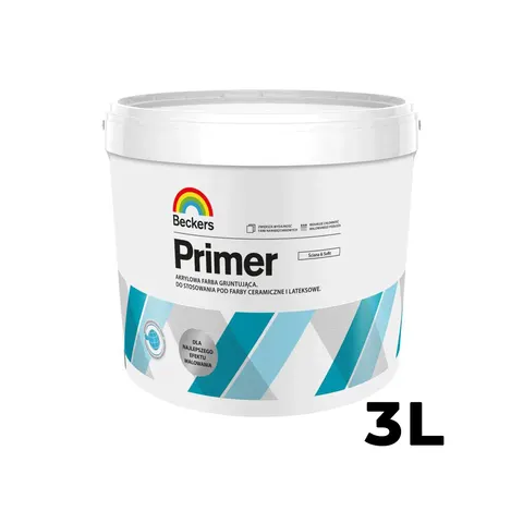 Beckers Designer Primer Farba Gruntująca 3L