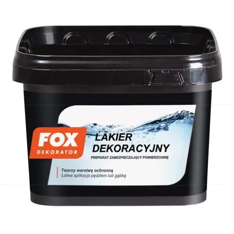 FOX Lakier dekoracyjny mat 3L