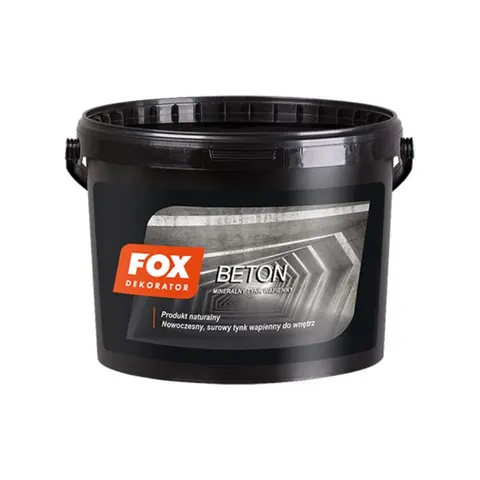 Fox Dekorator Tynk Dekoracyjny Beton 10KG
