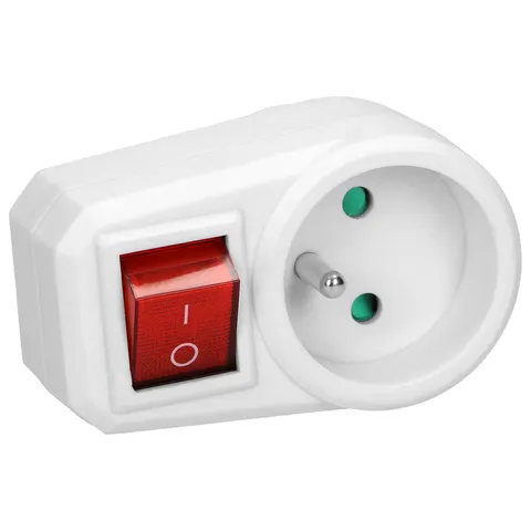 Adapter 2P-Z z włącznikiem