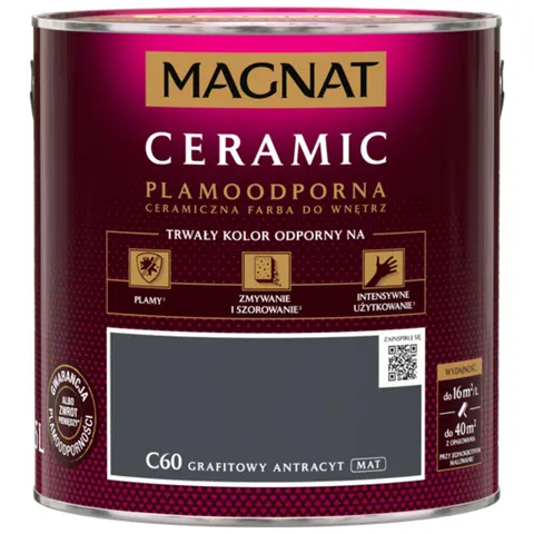 MAGNAT Ceramic C60 Grafitowy Antracyt 2,5L