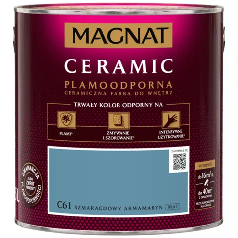 MAGNAT Ceramic C61 Szmaragdowy Akwamaryn 2,5L