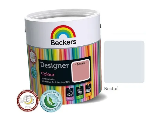 Farba lateksowa Beckers Designer Colour NEUTRAL 2,5L