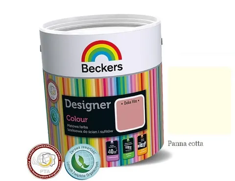 Farba lateksowa Beckers Designer Colour PANNA COTTA 2,5L