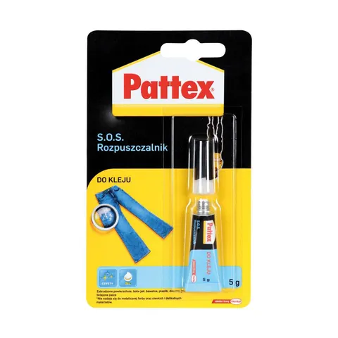 Rozpuszczalnik do kleju Pattex s.o.s 5g