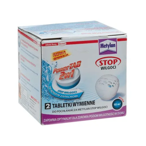 HENKEL METYLAN Stop wilgoci tabletki wymienne Powertab 2x300G