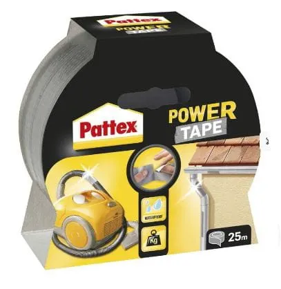 PATTEX TAŚMA NAPRAWCZA POWER TAPE SREBRNA 25M/48MM