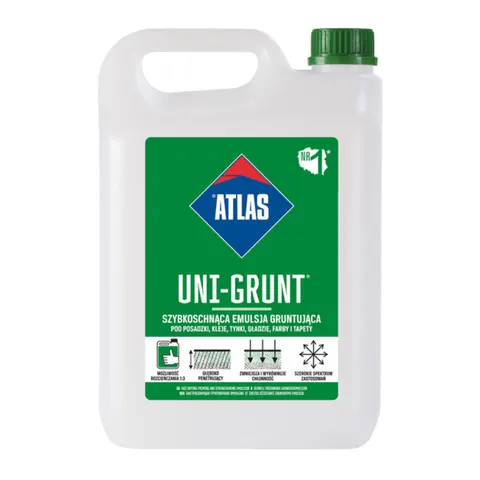 ATLAS Emulsja gruntująca UNI-GRUNT 5KG