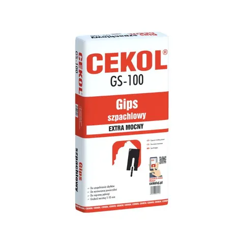 CEKOL Gips szpachlowy GS-100 2 kg extra mocny