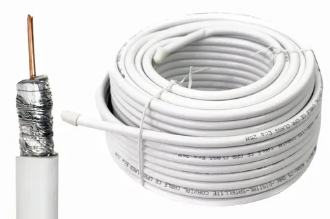 DPM Kabel koncentryczny antenowy RG6 1mm CCA 25m karton