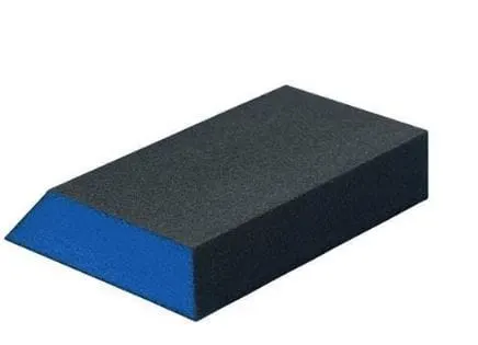 Kostka ścierna skośna Blue Dolphin 110x65x25mm gr.220