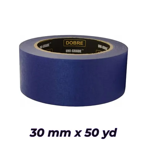 UNI-GRADE taśma maskująca 30mm x 50yd niebieska