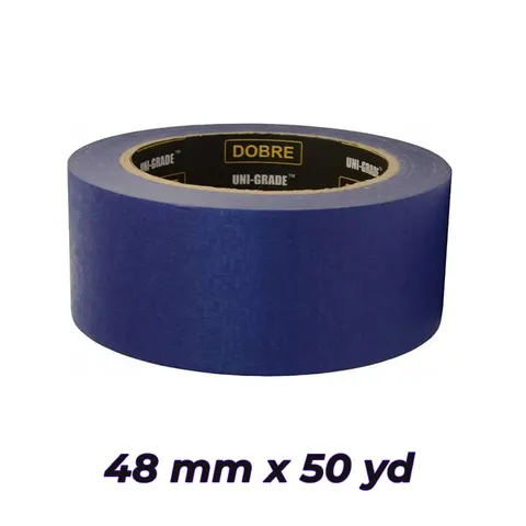 UNI-GRADE taśma maskująca 48mm x 50yd niebieska