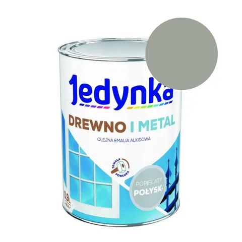 Emalia ftalowa JEDYNKA popielaty 0,9L