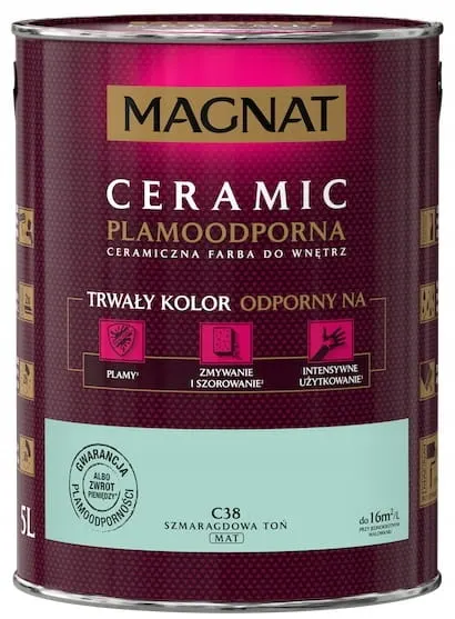 MAGNAT CERAMIC C38 SZMARAGDOWA TOŃ 5L