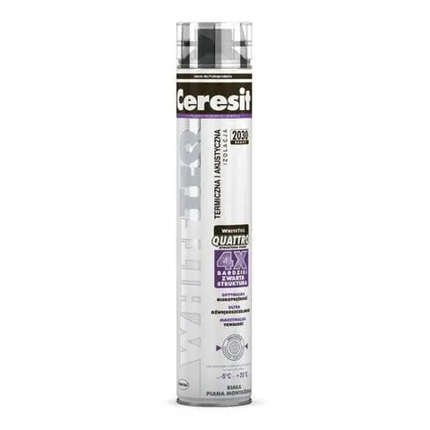 CERESIT Piana pistoletowa WhiteTeQ Quattro 750 ml