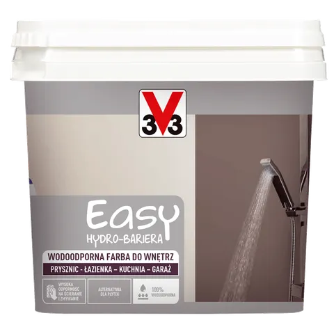 V33 FARBA EASY HYDRO-BARIERA BIAŁY 0,75 L