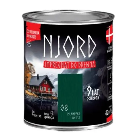 NJORD Impregnat do drewna - islandzka dolina 2,5L
