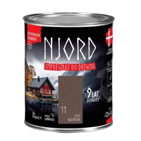 NJORD Impregnat do drewna - łódź Wikingów 2,5L