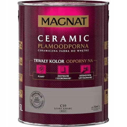 MAGNAT CERAMIC SZARY KWARC c59 5l